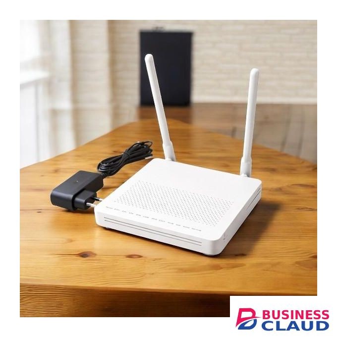 XPON GPON ONU Fiber Router Supporting FTTH High Speed Internet with Dual Antenna WiFi