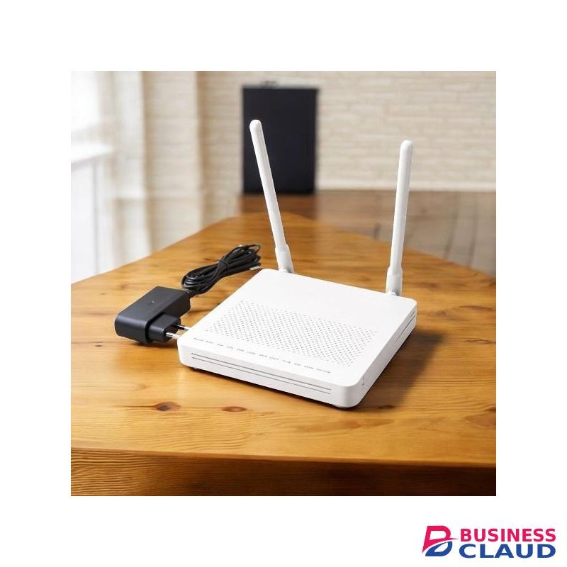 XPON GPON ONU Fiber Router Supporting FTTH High Speed Internet with Dual Antenna WiFi