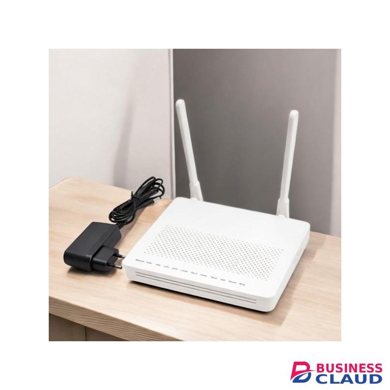 XPON GPON ONU Fiber Optic Router with Dual Antennas for Stable FTTH Network Connection