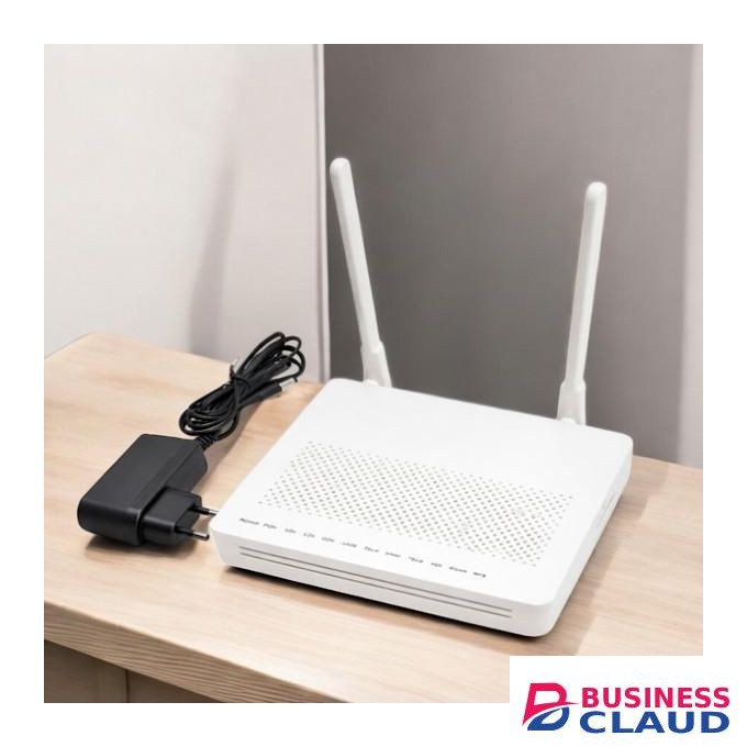 XPON GPON ONU Fiber Optic Router with Dual Antennas for Stable FTTH Network Connection