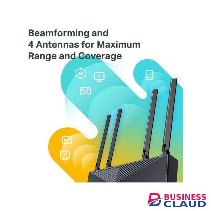 TP-Link AX1500 Wireless OFDMA and MU-MIMO Wi-Fi 6 Router - TL-ARCHER AX10