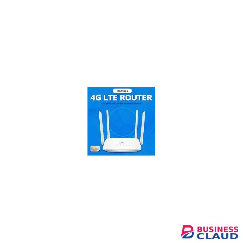 300Mbps 4G LTE WiFi Router With 4 High-gain Antennas For all network.