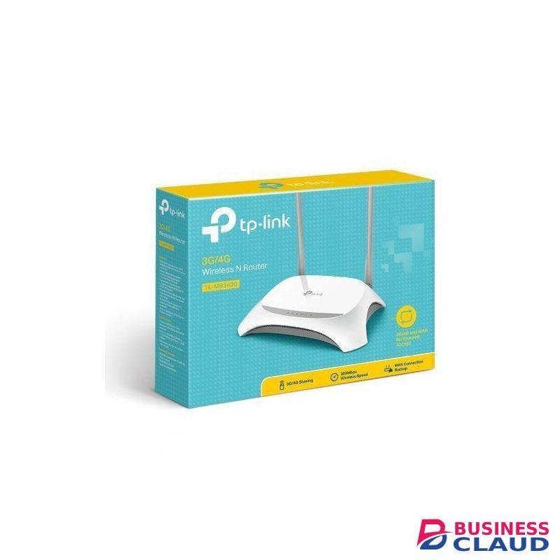 Tp TL-MR3420 3G/4G Wireless N Router, 300Mbps Speed,