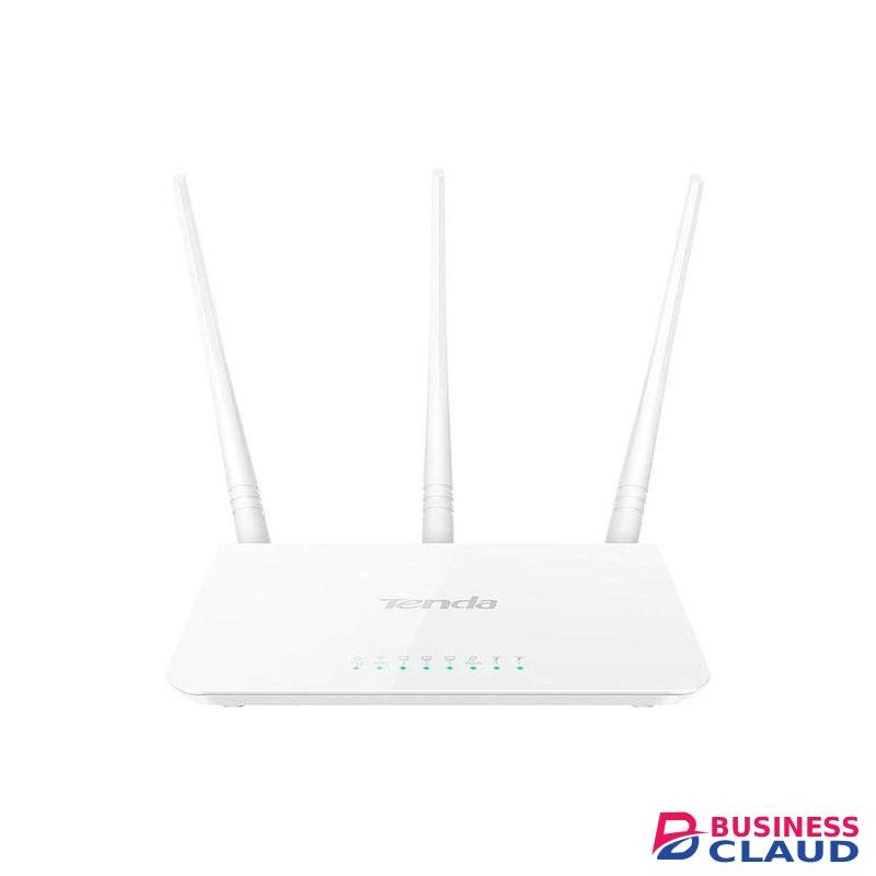 tenda F3 300Mbps Wireless Router, with 3 Fixed Antenna, 3Lan, 1Wan Port