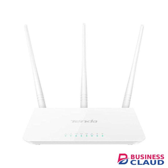 tenda F3 300Mbps Wireless Router, with 3 Fixed Antenna, 3Lan, 1Wan Port