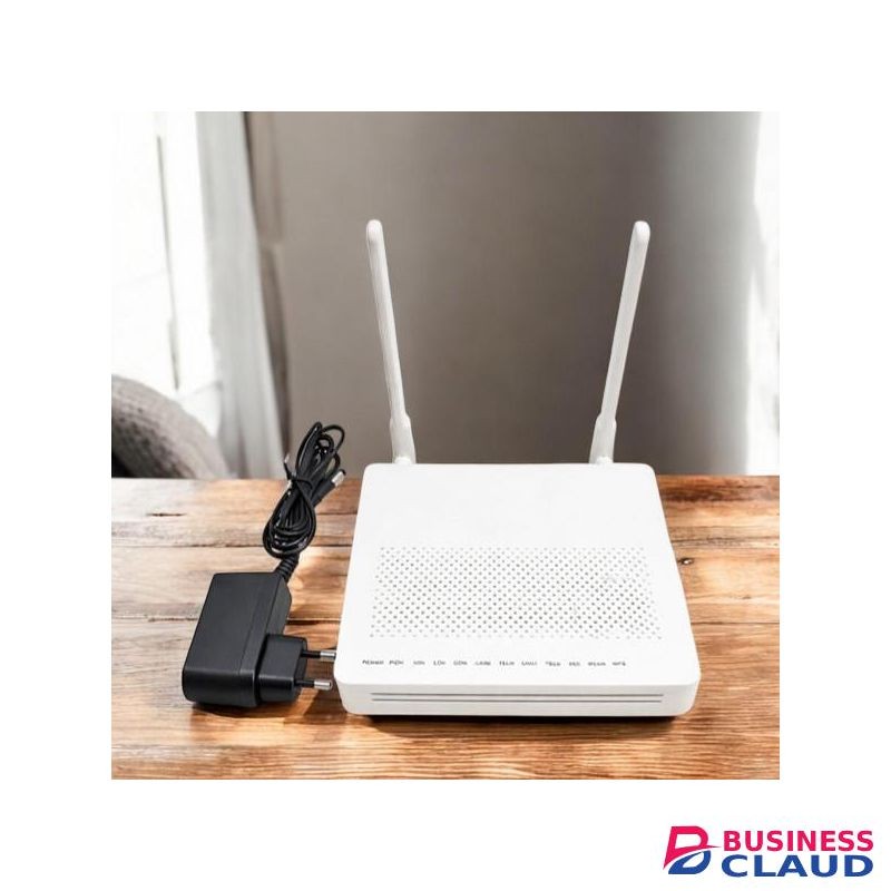 XPON GPON ONU FTTH Router with Dual External Antennas and Stable High Speed Wireless Internet