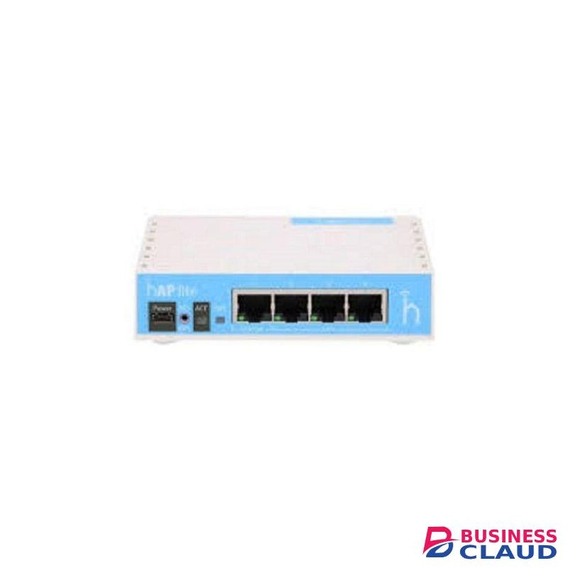 Microtik RB941-2nD-TC hAP Lite 32MB 4 X 10/100 2.4Ghz Router