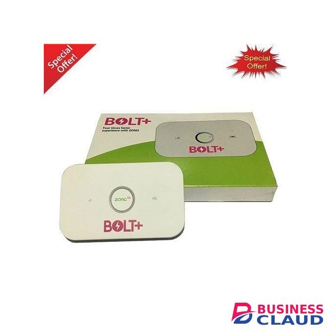 Bolt Portable Wireless Wifi Mifi Hotspot 4G/5G – Universal Pocket Router For Reliable Internet On Airtel, Safaricom, And Telkom