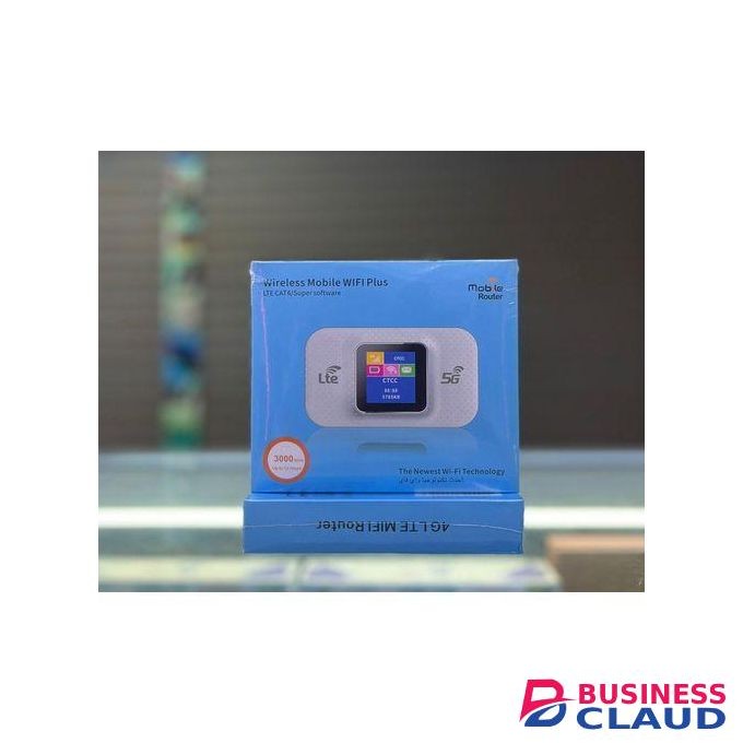 21 G 4G LTE Pocket MiFi Router - 150Mbps Fast Internet - 3000mAh Battery - Works with All Networks.