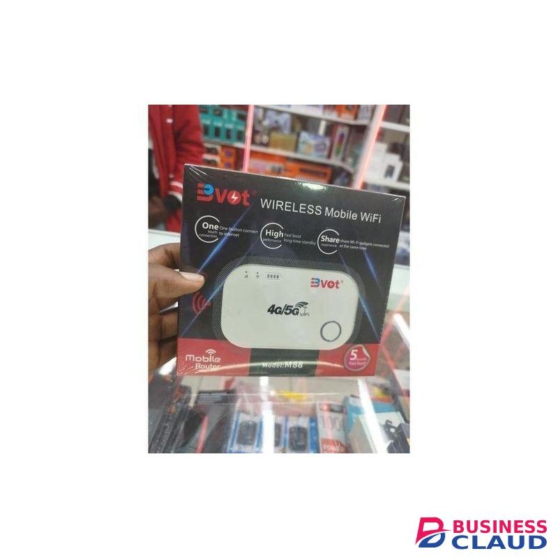 BVOT 4G/5G Universal Mobile Wifi Router â€“ Compact Pocket Mifi for Fast Internet Access with Airtel, Safaricom, and Telkom