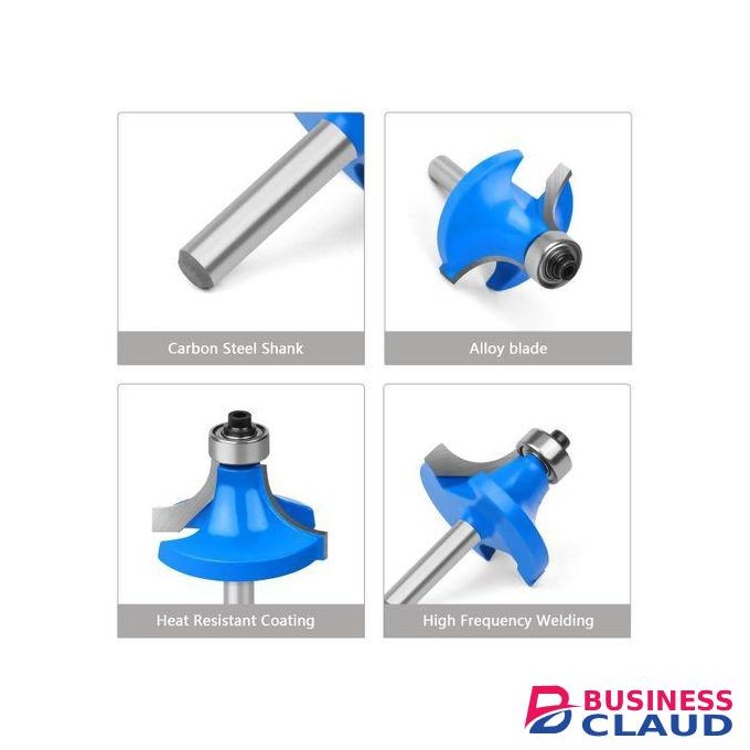 Router Bit Set of 35 Pieces Router bits 8mm Shank 35pcs Expert Router Bit Kit C3 Alloy Blade Router bits for Precision Carving and Versatile Applications