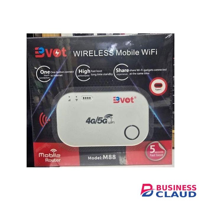 BVOT 4G/5G LTE Pocket WiFi Router â€“ Superfast Mobile Internet Hotspot for Streaming, Gaming, and Remote Work