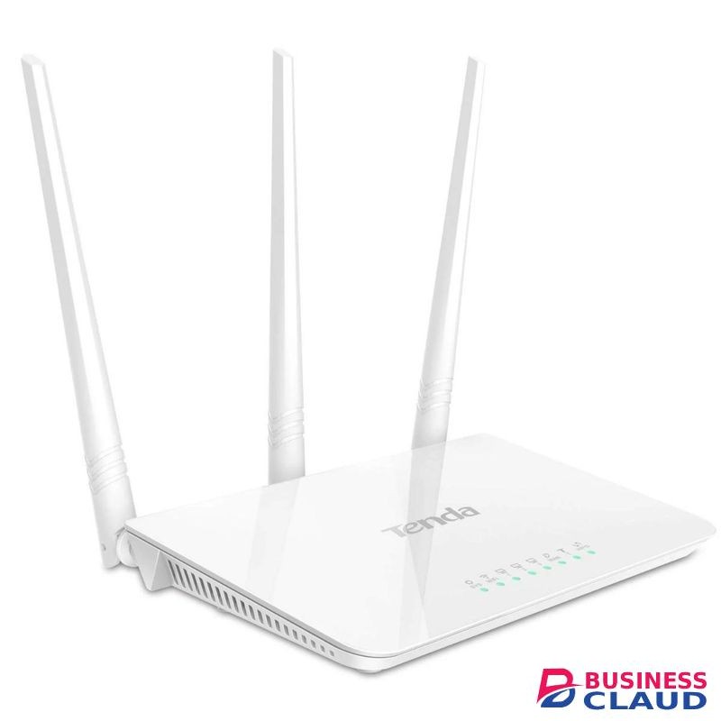 tenda F6 Wireless N300 Home Router – 300 Mbps, 4×5dBi Antennas, Qualcomm Chip, Multi-Mode Functionality.
