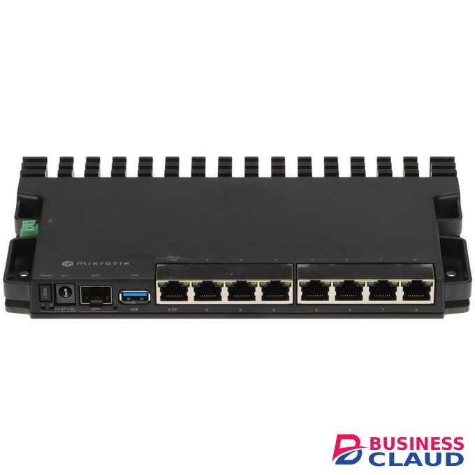 MikroTik RB5009UG+S+IN High-Performance Wired Router with 2.5G Ethernet and 10G SFP+ (RB5009UG+S+IN)