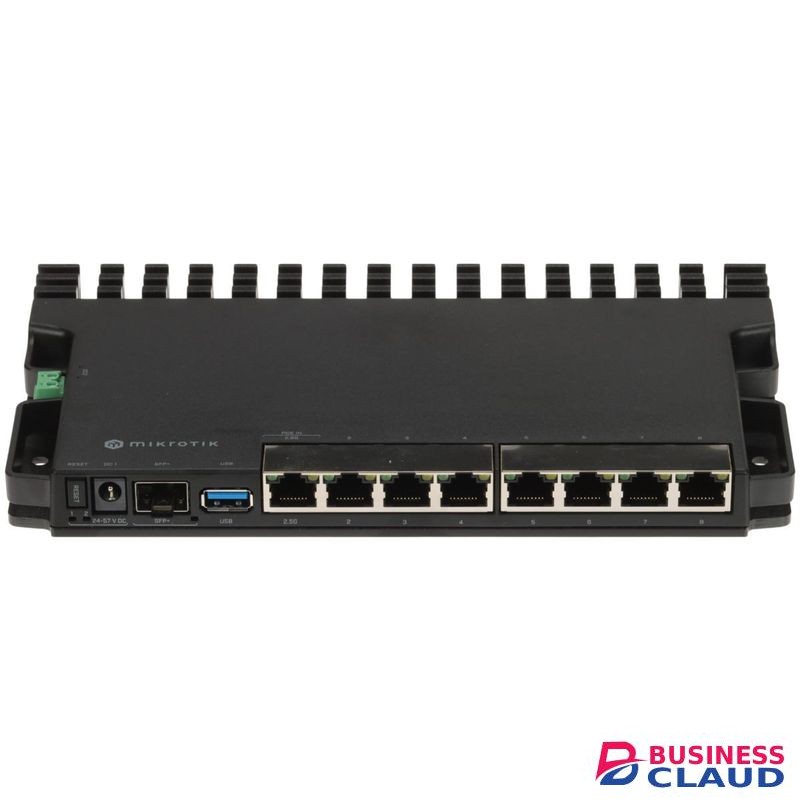 MikroTik RB5009UG+S+IN High-Performance Wired Router with 2.5G Ethernet and 10G SFP+ (RB5009UG+S+IN)