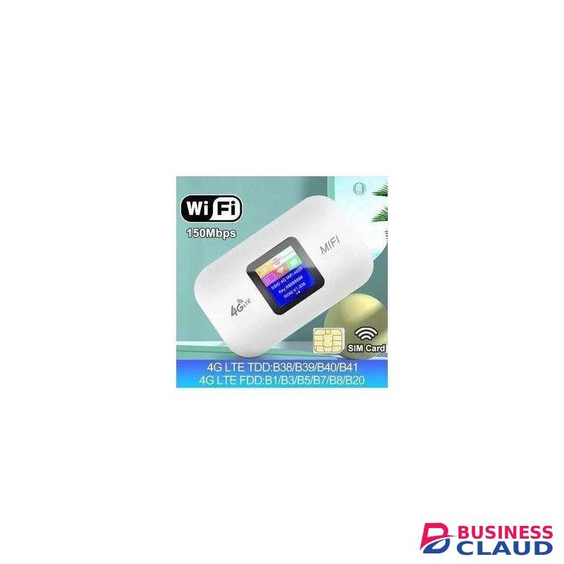 4G Lte Router Wireless Wifi Portable Modem Mini Outdoor Hotspot Pocket Mifi 150mbps Sim Card Slot Repeater 3000mah