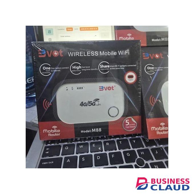 BVOT M88 Wireless Mobile Wi-Fi Router â€“ Long Battery Standby, Fast 5-Second Boot, and High-Speed Internet