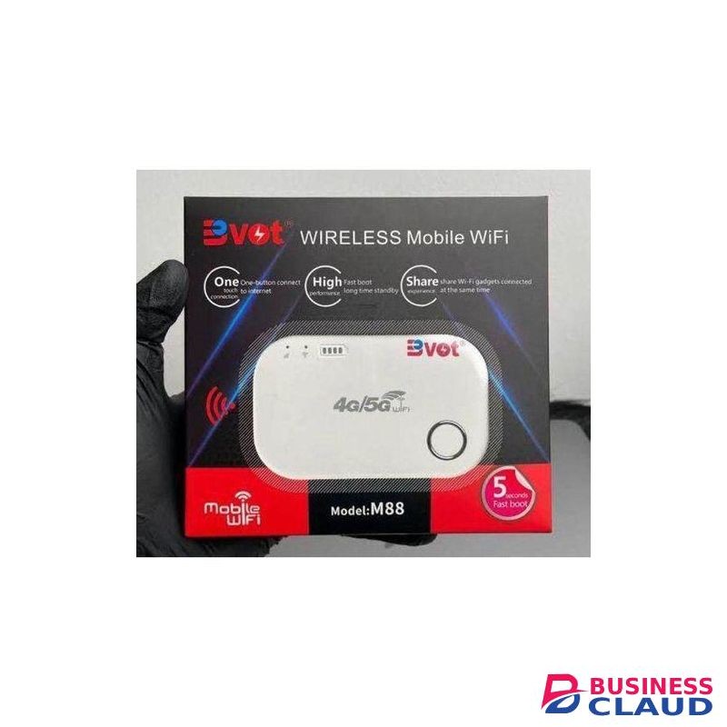 BVOT M88 Wireless 4G/5G Router â€“ Seamless Connectivity, Fast Boot, Long Standby, Perfect for Remote Work and Gaming
