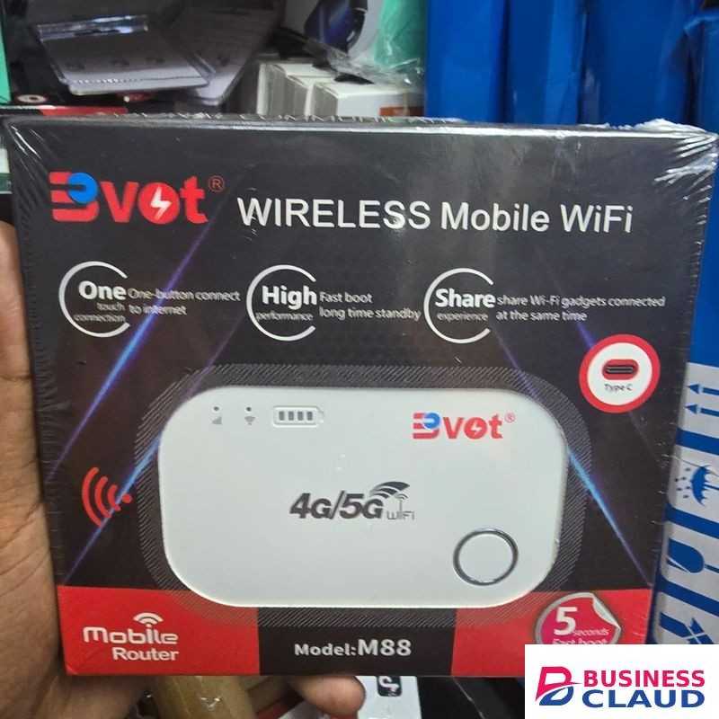 BVOT M88 4G/5G Pocket WiFi Router – High-Speed LTE Mobile Internet for Multiple Devices