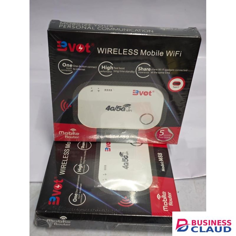 BVOT M88 4G/5G High-Speed MiFi Router – Best Portable WiFi Hotspot For Seamless Connectivity