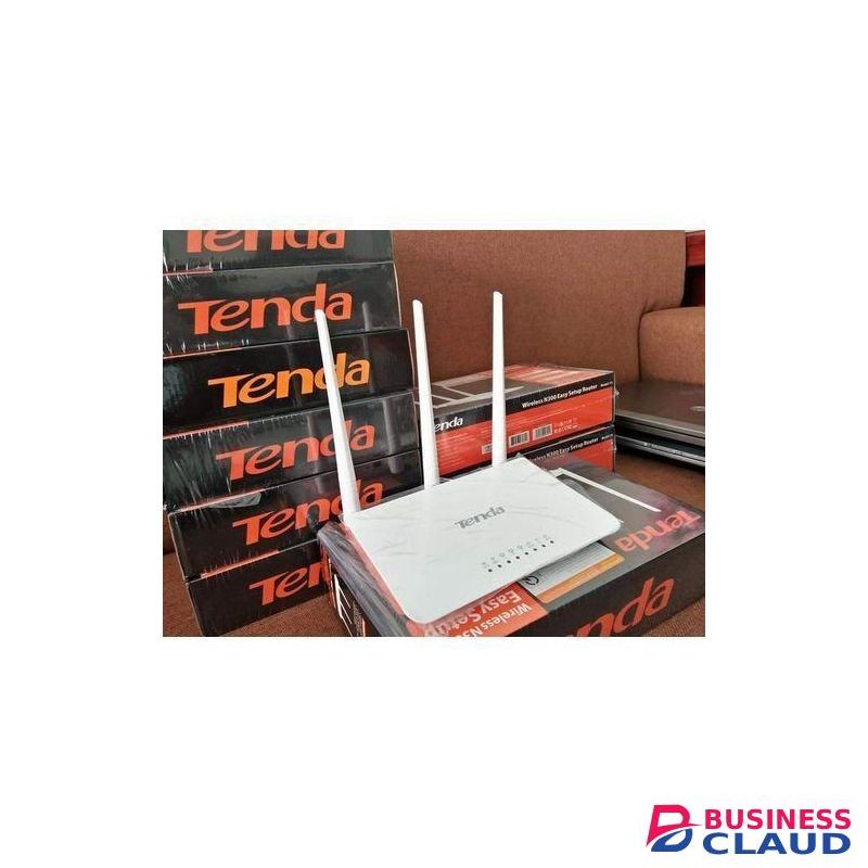 tenda F3 300Mbps Wireless WiFi Router Wi-Fi Repeater With 1WAN 3LAN Ports, Perfect for Small & Medium House