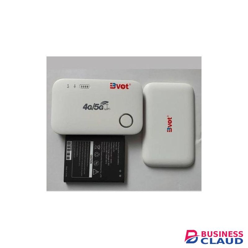 Bivot 4G LTE Portable MiFi Wireless WiFi Hotspot Router â€“ Supports All Networks, Up To 10 Devices, 150Mbps Speed, Long Battery Life