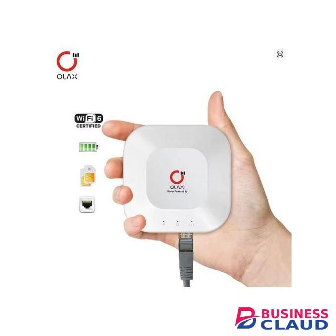 OLAX MT30 4G LTE Portable Pocket WiFi Router â€“ SIM Card Slot, RJ45 LAN Port, 4000mAh Battery