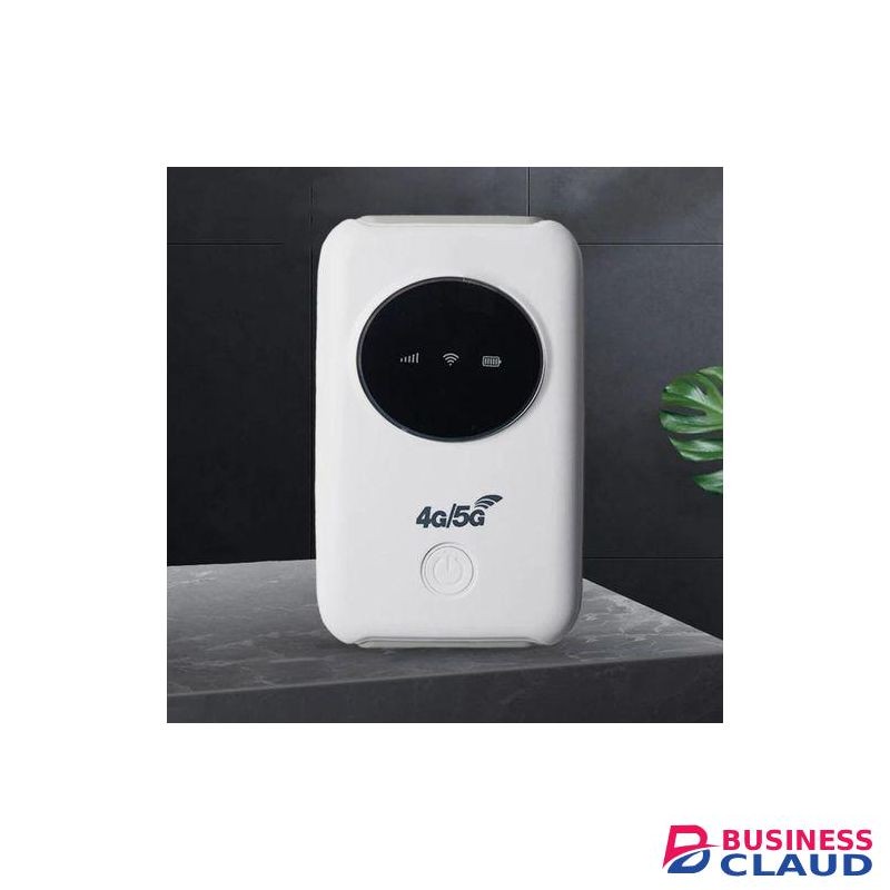 Pocket Hotspot Portable 4G Wireless Router 3200mAh Mobile Broadband 150Mbps Wide Coverage with SIM Card Slot 10 WiFi Users