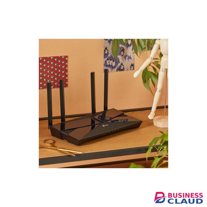 TP Link Archer AX53 AX3000Mbps WiFi 6 Router, Gigabit VPN, Internet Booster, Ultra-Low Latency, EasyMesh, WPA3, Ideal for Gaming, Compatible With Alexa