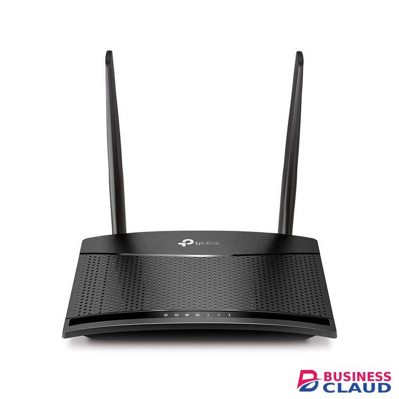 TPLink TP Link TL-MR100 300Mbps 2.4GHz Wireless N 4G LTE, Wi-Fi N300, Plug and Play, Parental Controls, Guest Network, with Micro SIM Card Slot, WiFi Router, Black