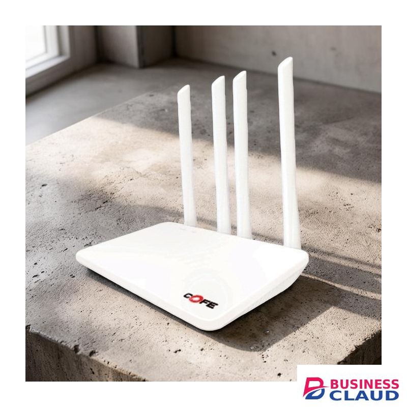 COFE 4G LTE Sim card Ultra-Fast Reliable Broadband Performance High Speed Upto 300 Mbps AI Based Auto-Switching 4 Antenna Wifi Router