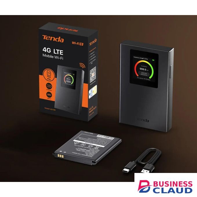 tenda 4G185 Portable 4G LTE Mobile Wi-Fi Router – Pocket Hotspot with 150Mbps Speed & Long-Lasting Battery