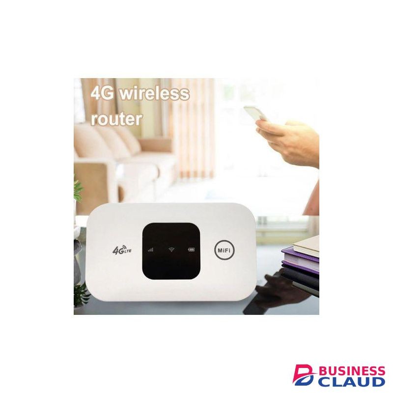 4G Lte Router Wireless Wifi 2100mAh Mobile Hotspot with SIM Card Slot Hotspot Pocket MiFi 150mbps For Outdoor Home Office Travel Works with Safaricom or Airtel Lines