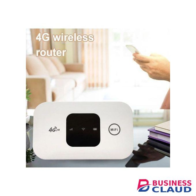 4G Lte Router Wireless Wifi 2100mAh Mobile Hotspot with SIM Card Slot Hotspot Pocket MiFi 150mbps For Outdoor Home Office Travel Works with Safaricom or Airtel Lines