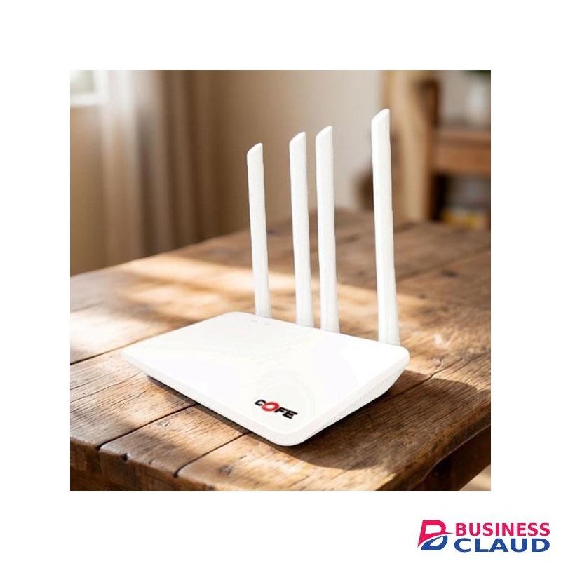 COFE 4G LTE Sim card Fast and Stable Internet Reliable Quality High Speed Upto 300 Mbps AI Based Auto-Switching 4 Antenna Wifi Router