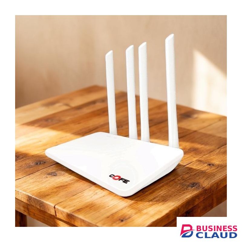 COFE 4G LTE Sim card Energy Saving Longer Lasting Quality High Speed Upto 300 Mbps AI Based Auto-Switching 4 Antenna Wifi Router