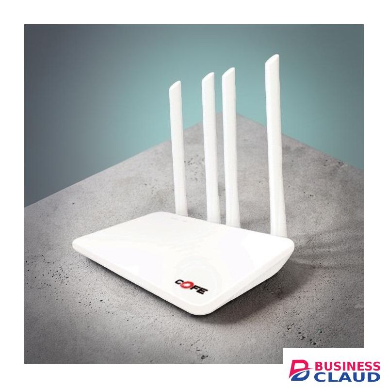 COFE 4G LTE Sim card Easy Installation Fast Web Browsing High Speed Upto 300 Mbps AI Based Auto-Switching 4 Antenna Wifi Router