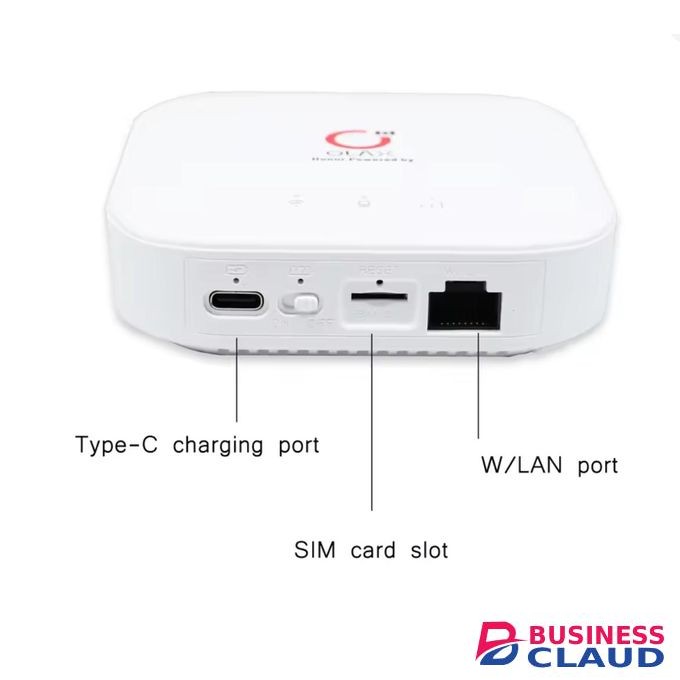 OLAX MT30 4G LTE Portable Pocket WiFi Router – SIM Card Slot, RJ45 LAN Port, 4000mAh Battery