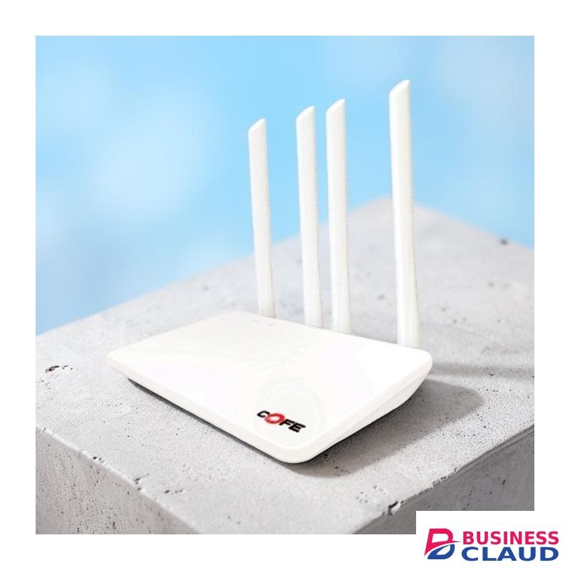 COFE 4G LTE Sim card Quality Ensured High Durability High Speed Upto 300 Mbps AI Based Auto-Switching 4 Antenna Wifi Router
