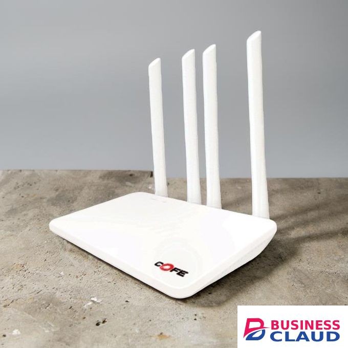 COFE 4G LTE Sim card Easy Plug-and-Play Installation High Speed Upto 300 Mbps AI Based Auto-Switching 4 Antenna Wifi Router