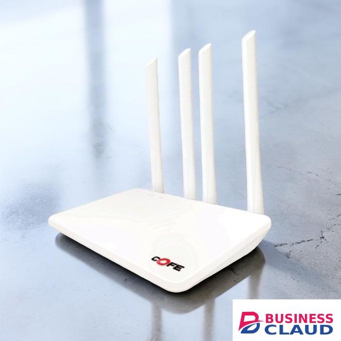 COFE 4G LTE Sim card Energy Saving Longer Lasting Reliable Quality High Speed Upto 300 Mbps AI Based Auto-Switching 4 Antenna Wifi Router