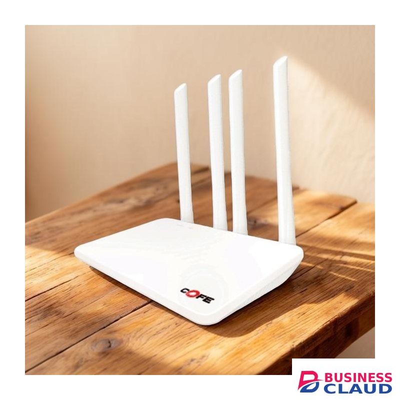 COFE 4G LTE Sim card Reliable Quality Top Quality Build High Speed Upto 300 Mbps AI Based Auto-Switching 4 Antenna Wifi Router