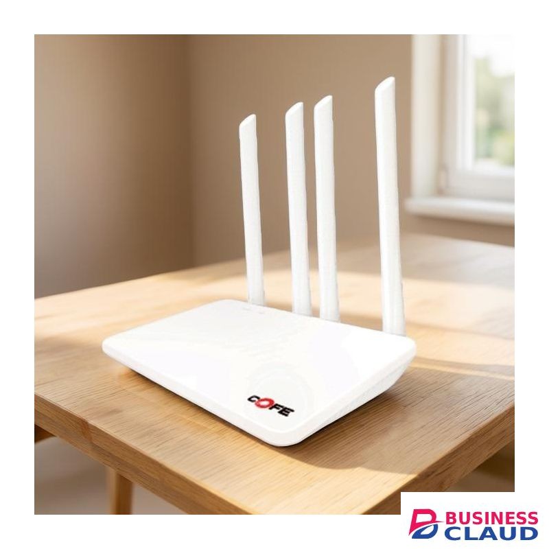 COFE 4G LTE Sim card Best Performance Heavy Duty Premium Quality High Speed Upto 300 Mbps AI Based Auto-Switching 4 Antenna Wifi Router