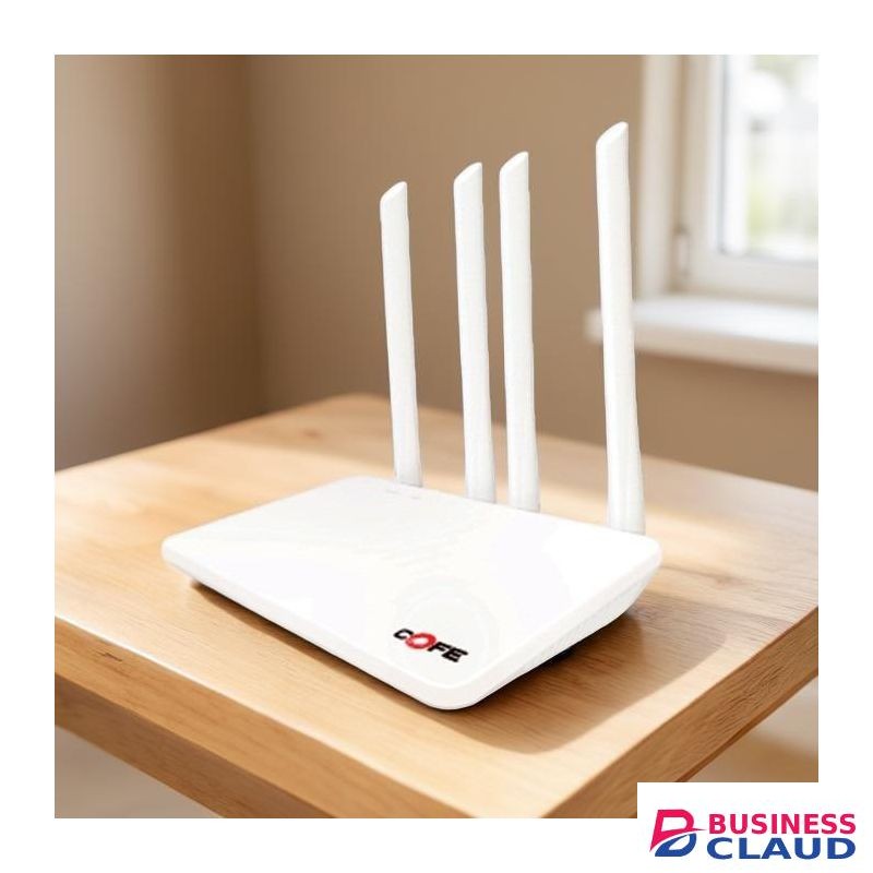COFE 4G LTE Sim card Premium Quality Stable Performance Plug-and-Play High Durability High Speed Upto 300 Mbps AI Based Auto-Switching 4 Antenna Wifi Router