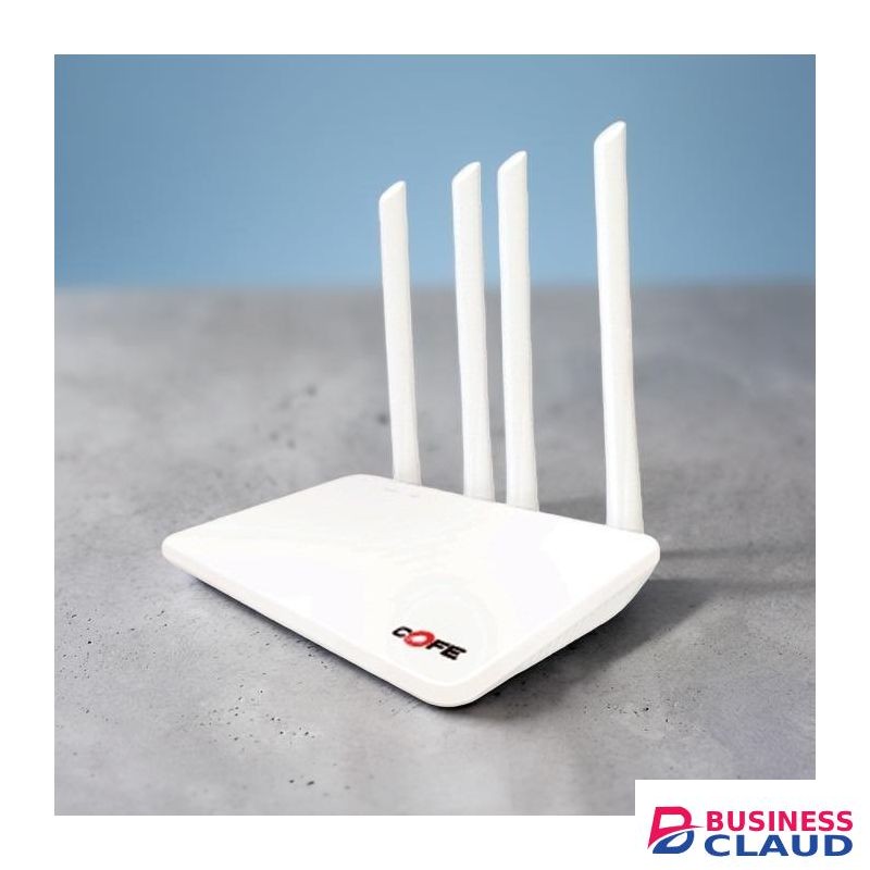 COFE 4G LTE Sim card 1 Year Warranty Top Quality High Quality Material High Speed Upto 300 Mbps AI Based Auto-Switching 4 Antenna Wifi Router