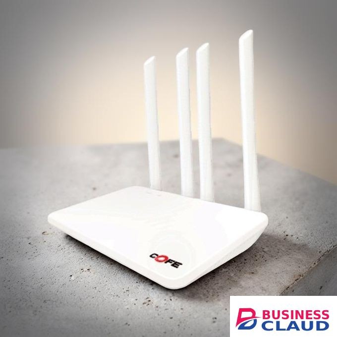 COFE 4G LTE Sim card All Sim Cards Support Upto 32 Devices Support high Performance High Speed Upto 300 Mbps AI Based Auto-Switching 4 Antenna Wifi Router