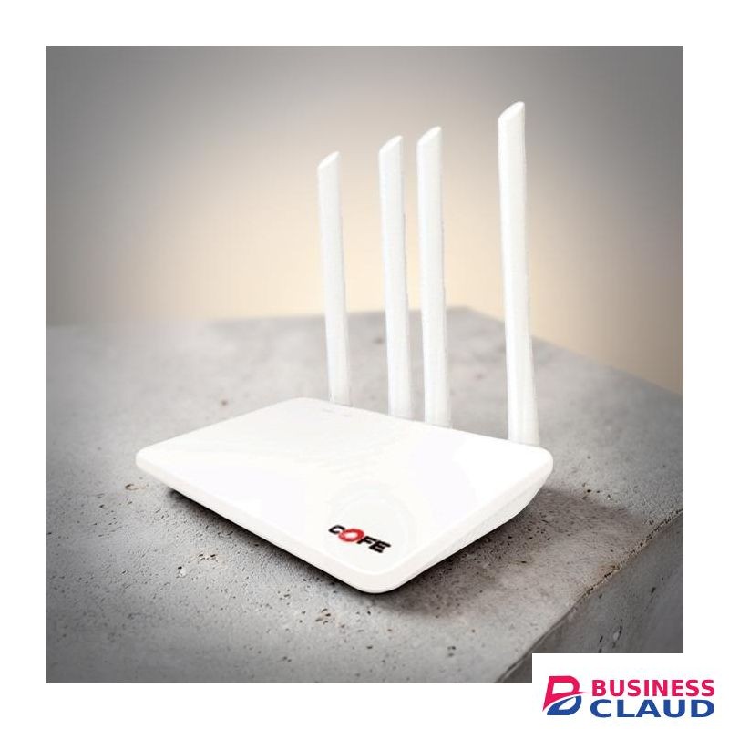 COFE 4G LTE Sim card All Sim Cards Support Upto 32 Devices Support high Performance High Speed Upto 300 Mbps AI Based Auto-Switching 4 Antenna Wifi Router
