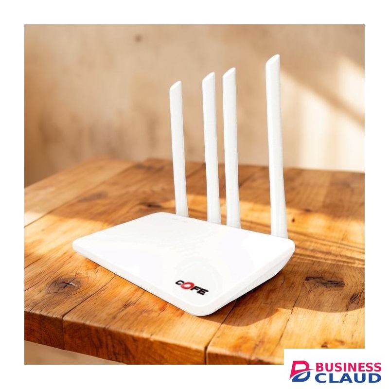 COFE 4G LTE Sim card Home and Office Use Smooth Browsing Stable Video Streaming Performance High Speed Upto 300 Mbps AI Based Auto-Switching 4 Antenna Wifi Router