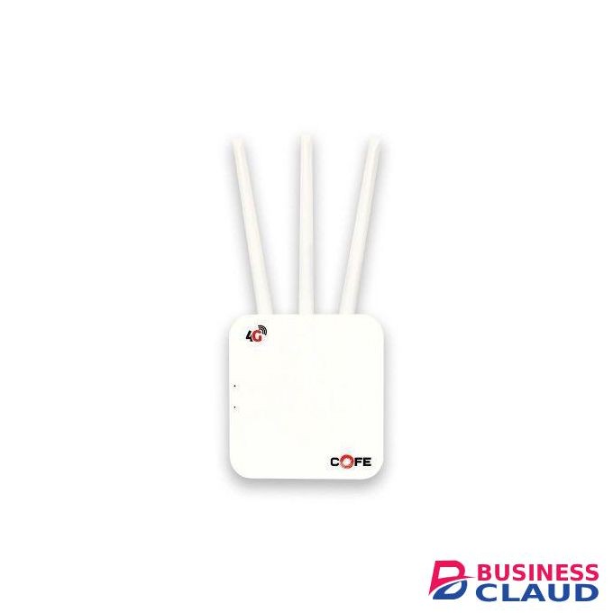 COFE 4G SIM WiFi 6 Router LAN Port + WiFi-6 Triple External Antenna Up to 120m Range Auto LAN/WAN Switching All GSM Support Plug & Play 4G/5G SIM Compatible (CF-903)