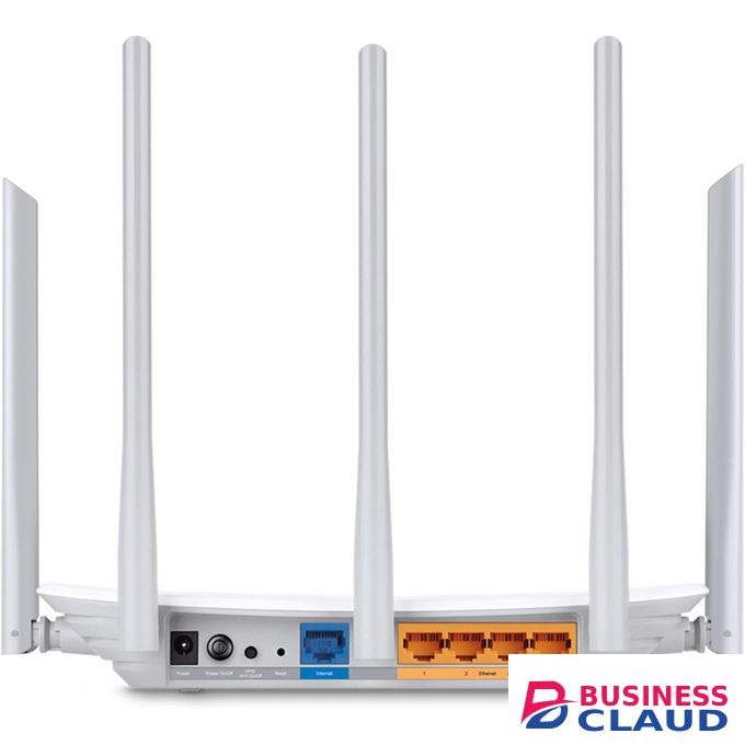 TP-Link Archer C60 AC1350 Dual Band Wi-Fi Router – 5 High-Gain Antennas, 2.4GHz & 5GHz High-Speed Wireless, MU-MIMO, Parental Controls, Guest Network, IPv6 Support